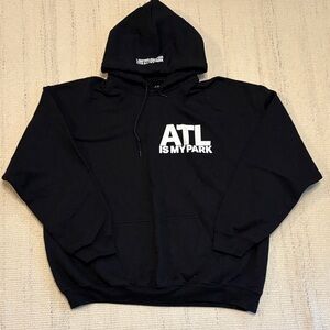 IVY PARK Black ATL Hoodie